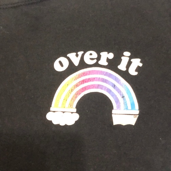 LEVI’S black tee size M and rainbow print KIDS - Picture 5 of 12